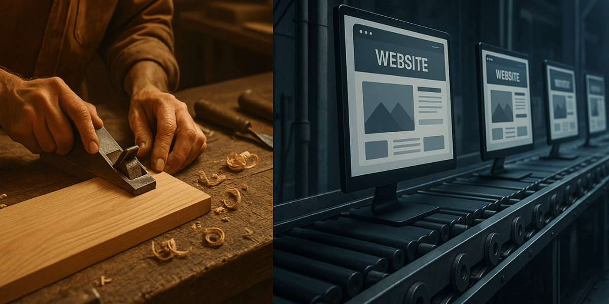 Sito web professionale: perché le piattaforme fai da te non bastano